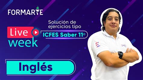 Solución de ejercicios EN VIVO ICFES SABER 11 INGLÉS YouTube