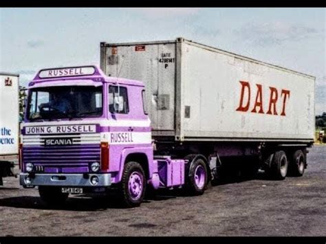 TRUCKING HISTORY LOOKING BACK AT CONTAINER TRANSPORT AND LORRIES AND