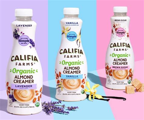 Califia Farms Almond Creamer Reviews Info Regular Organic