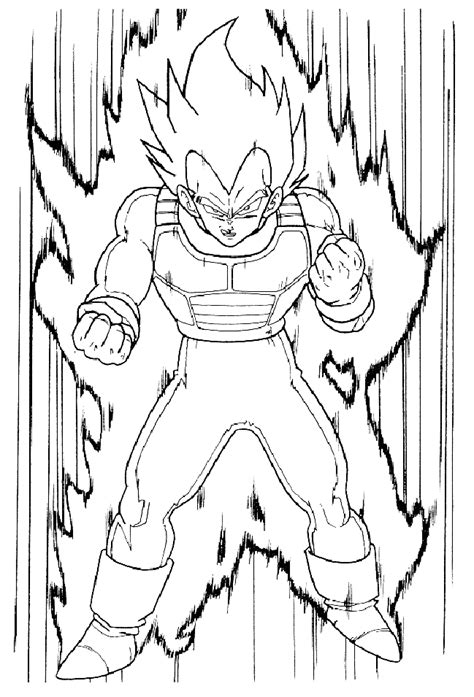 Disegno Di Dragon Ball Z Da Colorare