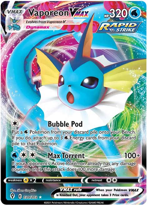 Vaporeon Card