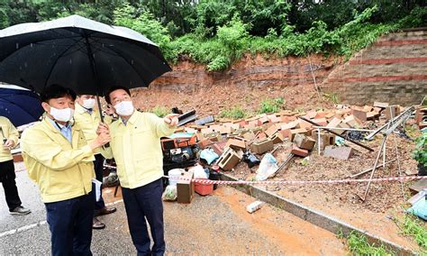 인천 집중호우로 곳곳 비 피해 속출이재민 40여명 발생