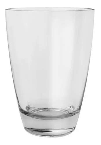 Vaso Alto Durax Pampa De Vidrio 400 Ml X24 Color Transparente