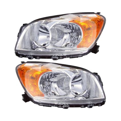 2010 Toyota RAV4 Headlight Assembly Pair Pair Of Headlight Assemblies