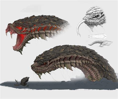 RAGNAROK Jormungandr Design by HugoFredoueil on DeviantArt