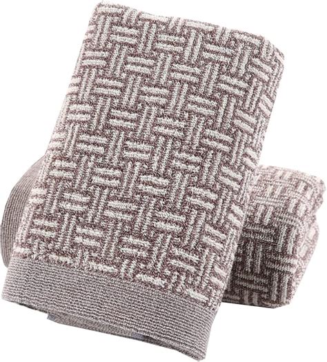 Amazon Pidada Hand Towels Set Of Cotton Checkered Pattern