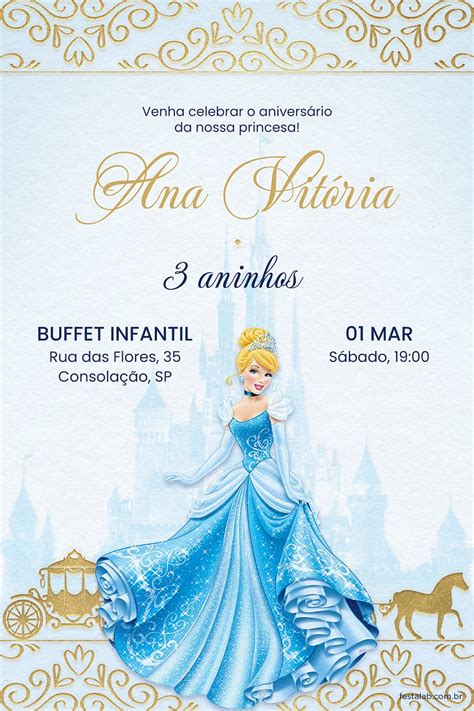 Criar Convite De Anivers Rio Convite Branca De Neve Festalab