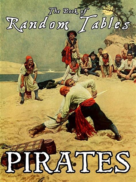 Amazon The Book Of Random Tables Pirates D Random Tables Plus