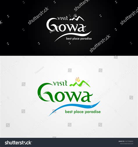 Logo Visit Gowa Stock Vector (Royalty Free) 1027998892 | Shutterstock