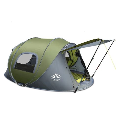 Night Cat Upgraded Pop Up Tent 2 4 Persons Easy Setup In 3 Seconds