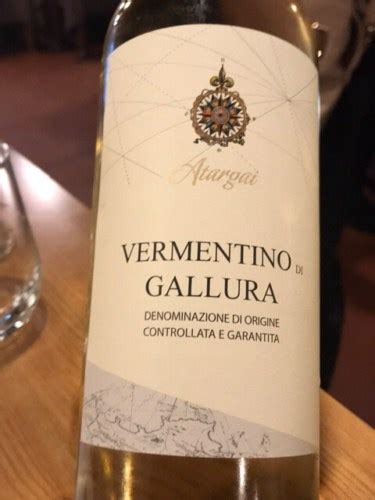 Cantina Del Vermentino Monti Atargai Vermentino Di Gallura Vivino Us