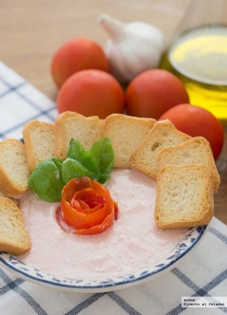 Mousse De Tomate Y Albahaca Receta De Cocina Fácil Sencilla Y Deliciosa