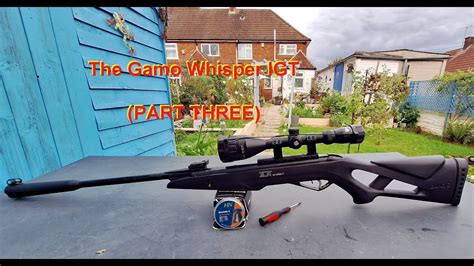 The Gamo Whisper Igt Part Three Re Build Trigger Upgrade And Adjust And