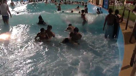 Wave Pool In Aqua Park Qatar Youtube