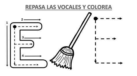 Motricidad Vocales Mayusculas 3 Orientación Andújar Recursos Educativos