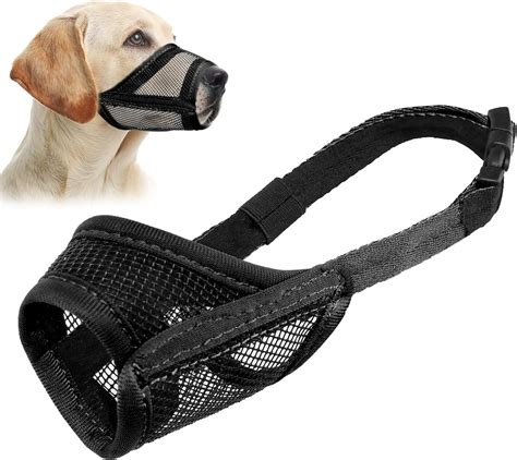 Luckypaw Dog Muzzle Mesh Muzzle For Small Medium Large