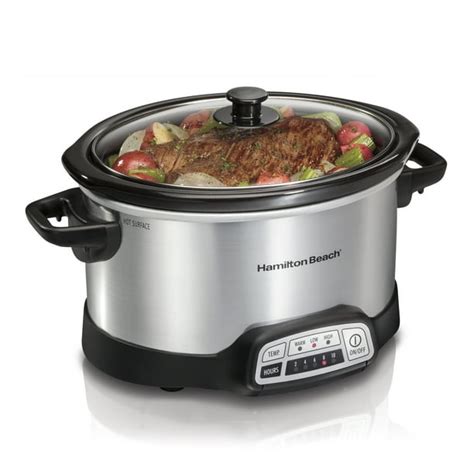 Hamilton Beach Programmable Slow Cooker - Walmart.com - Walmart.com