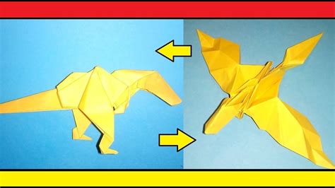 Step By Step Origami Dinosaur T Rex Easy Jadwal Bus