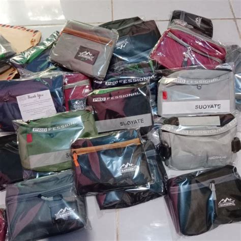 Jual Paket Usaha Tas Bisa Campur Warna Slingbag Waistbag Shopee