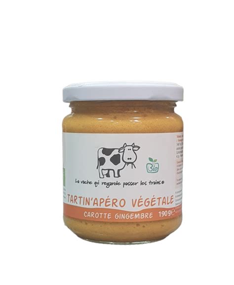 Tartinade V G Tale Carotte Gingembre Bio G La Corbeille Picerie