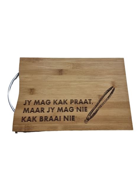 Cutting Board Braai Plankie Praat Braai Shop Today Get It