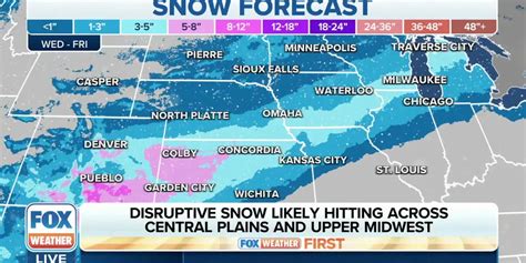 Winter Storm To Dump Heavy Snow Across Central Plains Upper Midwest