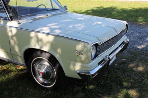 1966 1 2 Rambler American Rogue 290 V8 4 Speed Only 50 Cars Produced