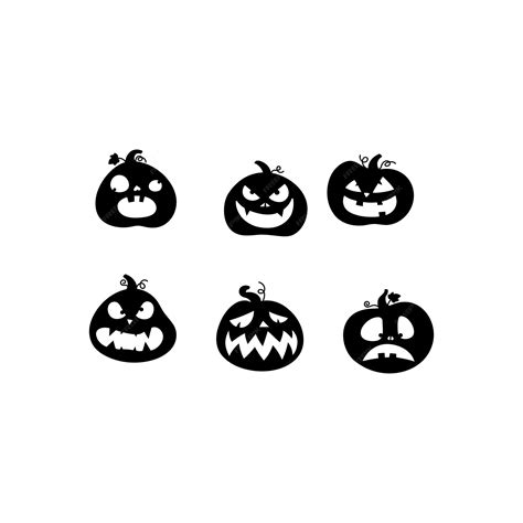 Premium Vector Happy Halloween Vector Design Element Set Isolated