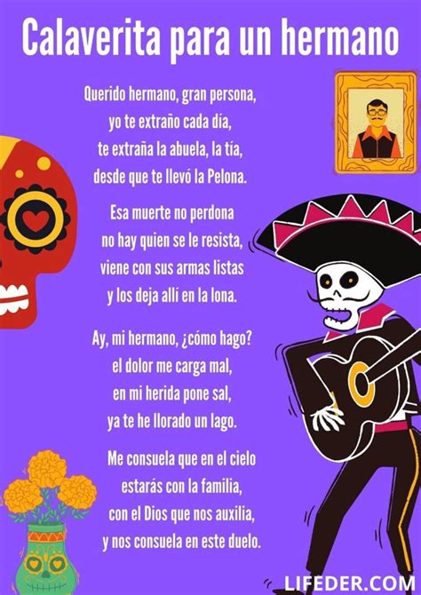 Calaveras Literarias In English