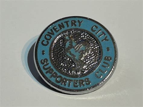 Small Vintage Coventry City Supporters Club Enamel Badge