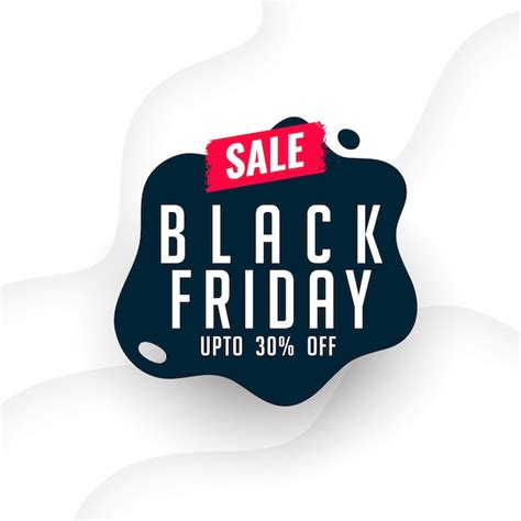 Free Vector Black Friday Special Sale Offer Template Get The Best Deals Vector