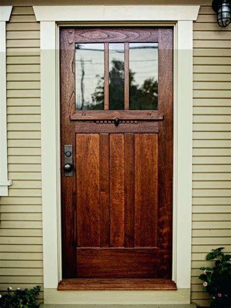 Mission Style Front Door A Craftsman Style Door Of Cedar And Antique