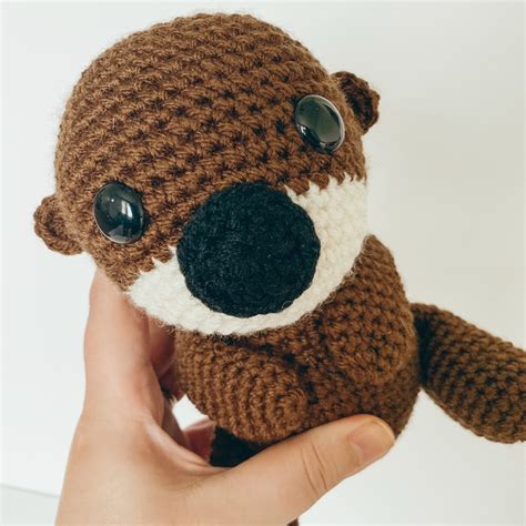 Crochet Sea Otter Amigurumi Coolcreativity Global Hobby Guru