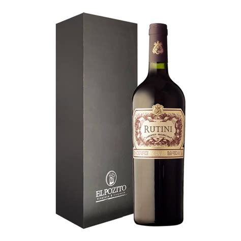 Gift Box Vino Rutini Coleccion Cabernet Malbe Ml El Pozito