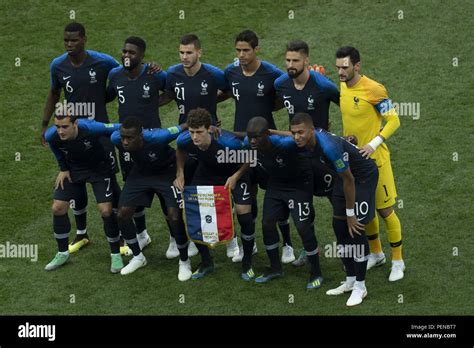 2018 Fifa World Cup Final Match Between France And Croatia At The