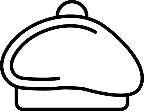 Beret Line Icon 43266358 Vector Art at Vecteezy