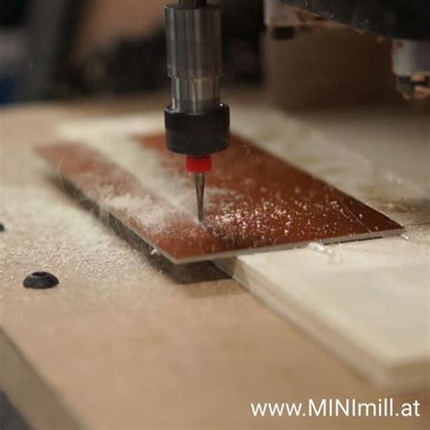 Testing Pcb Milling Parameters On Our New Minimill Kit Starting At