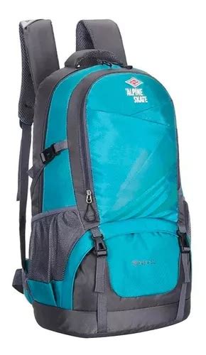 Mochila Urbana Camping Viaje Alpine Skate Litros Reforz Color Azul