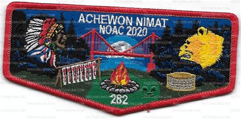 ACHEWON NIMAT NOAC 2020 LOGDE FLAP On PatchScan