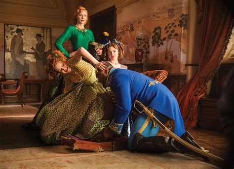 Lady Tremaine Has Her Daughters Try On The Glass Slipper Cate