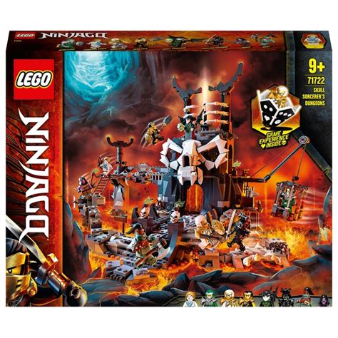 Lego 71722 Ninjago Skull Sorcerers Dungeons Board Game Set Smyths