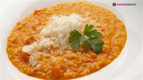 Risotto de calabaza con queso Receta de Karlos Arguiñano en Cocina