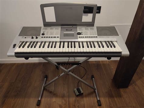 Keyboard Yamaha Ypt Statyw Pulpit I Zasilacz Jak Psr E