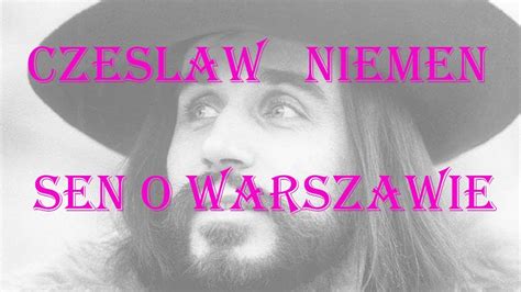 Polish songs with english subtitles Czesław Niemen Sen o Warszawie