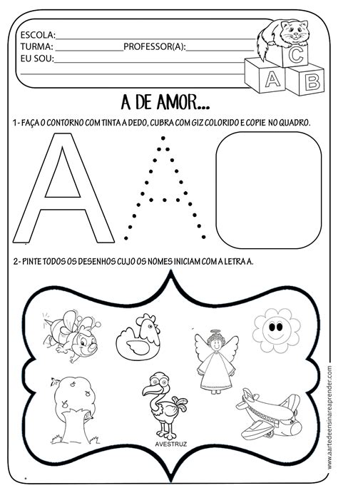 Letras A Para Cobrir