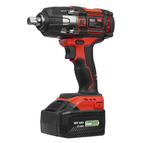 Sealey Cp Li Volt Cordless Impact Wrench Gun Nm Ah Li Ion