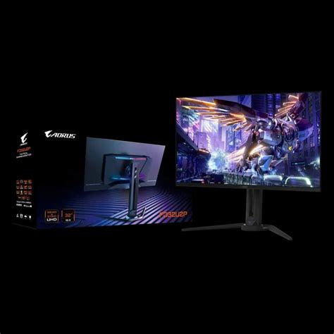 The Gigabyte Aorus Fo U P Is The Worlds First K Hz Oled Gaming