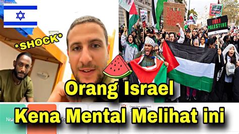 Orang Israel Kena Mental Melihat Aksi Dukungan Palestina Ome Tv