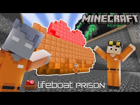 Minecraft Lifeboat Prison Lifeboat Sculpture Time Lapse Ft