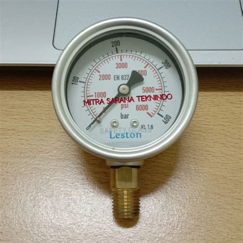 Jual Pressure Pressure Gauge Raket Stainless 6000 Psi 2 5 Inch Safety